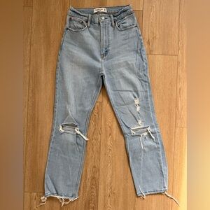Abercrombie and Fitch Ankle Straight Ultra High Rise Women's Jeans